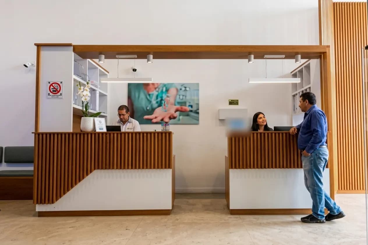 Accueil et réception du Centre Anfa Radiologie à Casablanca