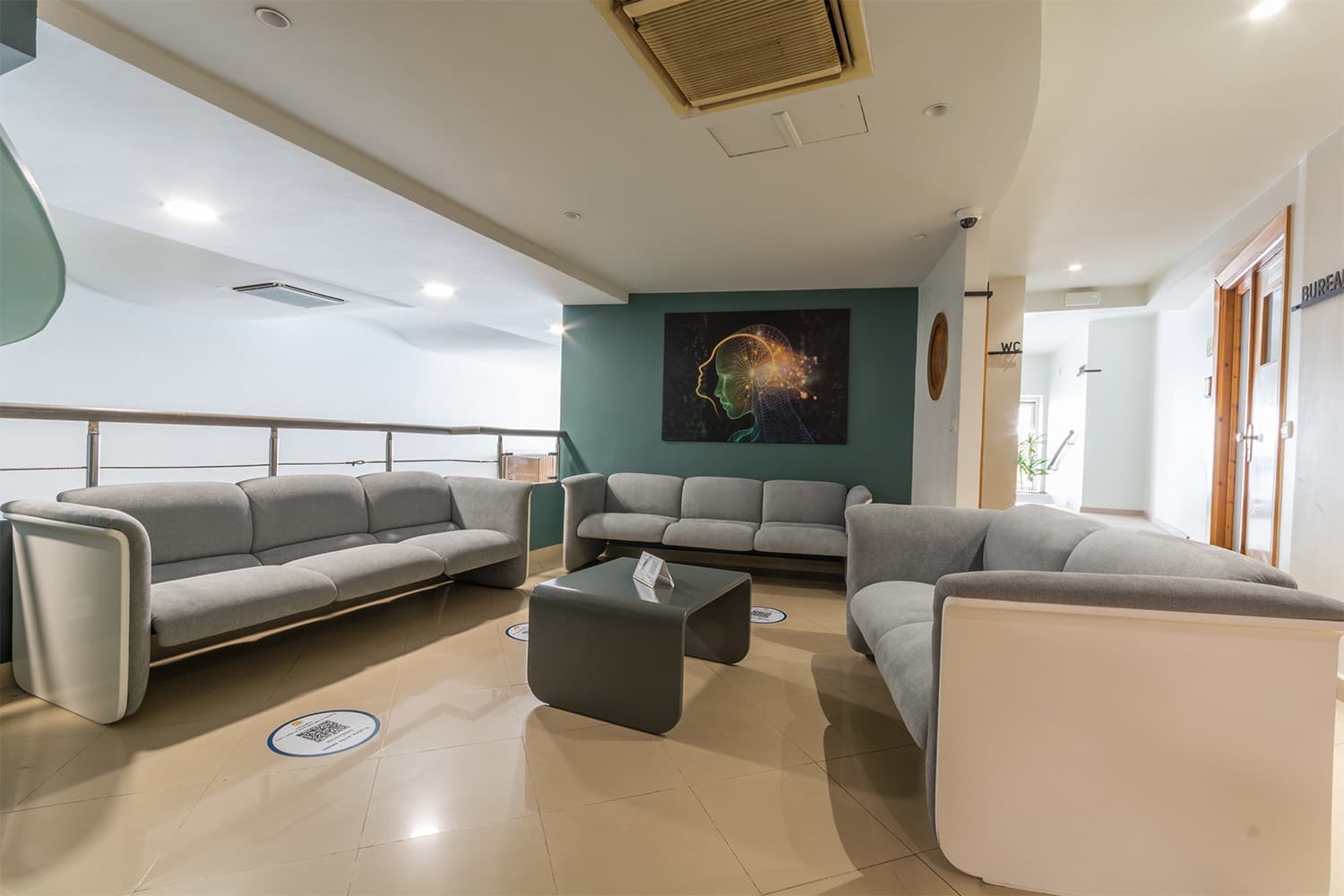 Espace d'attente patient au Centre Anfa Radiologie Casablanca